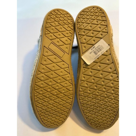 Women's Taj Fur Espadrille Boot Size 10 Green and Black Side Zipper Fur Lined - Picture 8 of 11